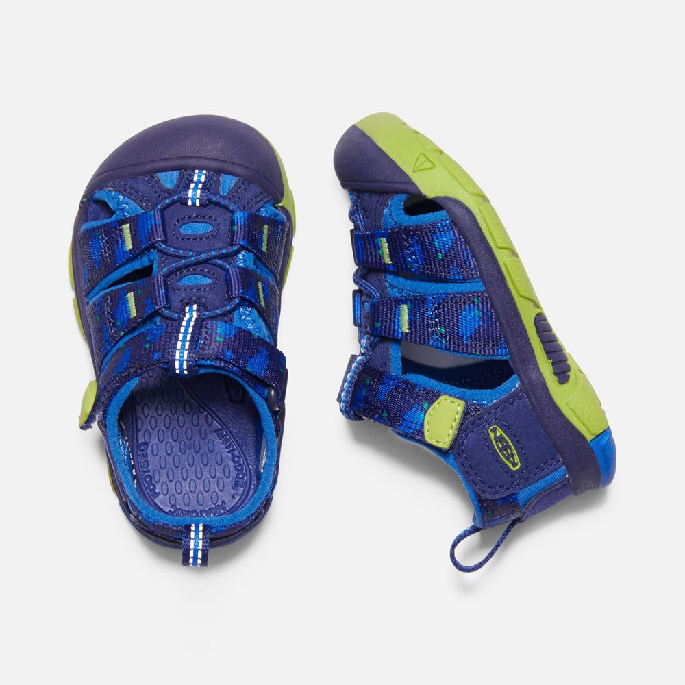 Keen Sandaal Kinderen Blauw/Groen - Newport H2 - 25439-IZAR